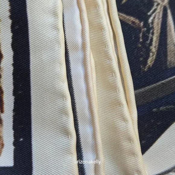 NWT Artifact Silk Scarf "Blueberries" William Morris Arts & Crafts - Picture 12 of 12